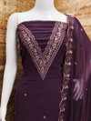 Ds Designer Suit Georgette Silk Non Catalog Dress Material Wholesale Market in Surat With Price

